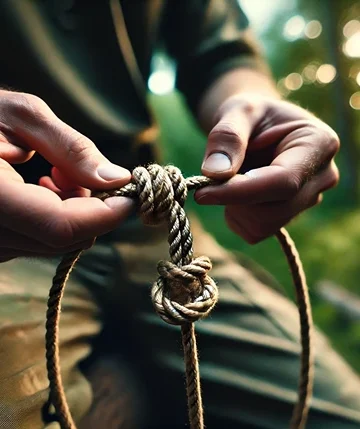 Best Knots for Bushcraft Shelters