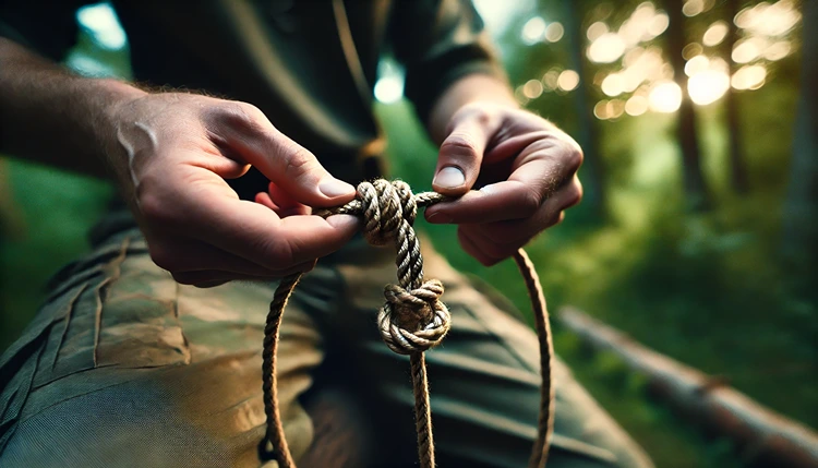 Best Knots for Bushcraft Shelters