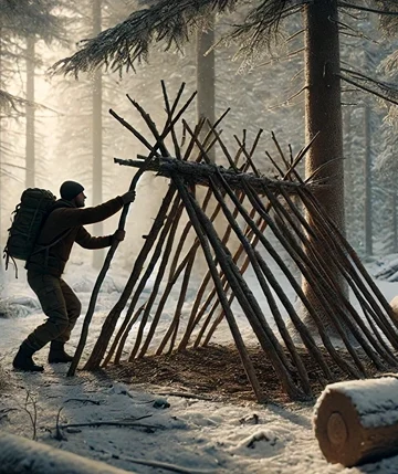 Shelter Building Techniques for Cold Weather Survival